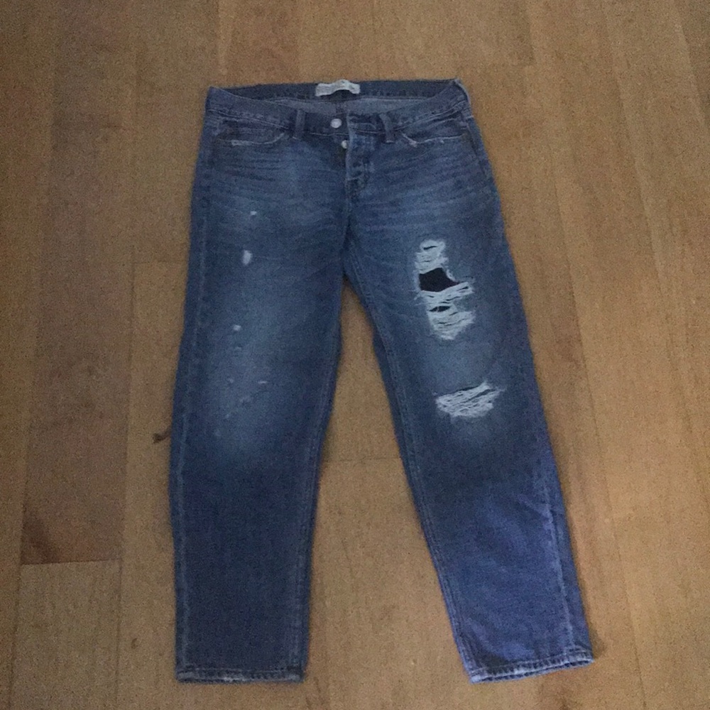 Abercrombie bf straight blue  jeans